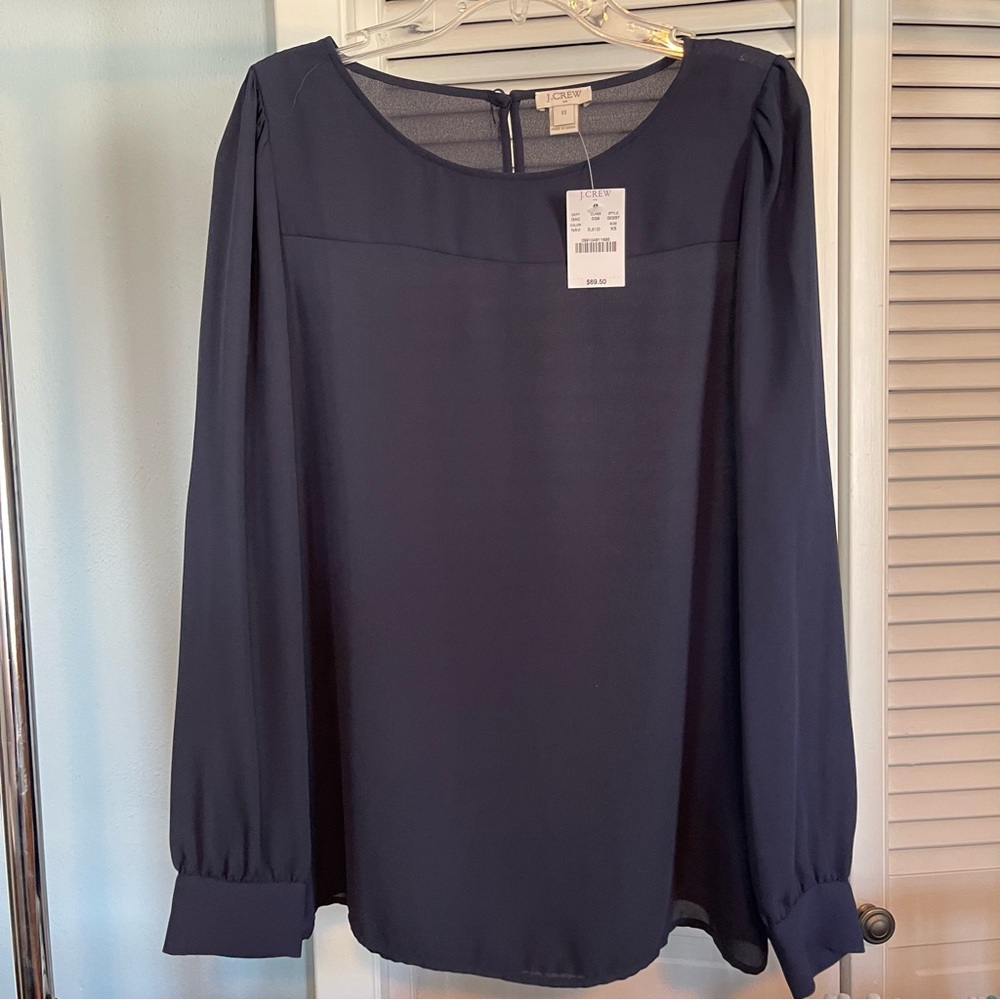 Navy NWT blouse